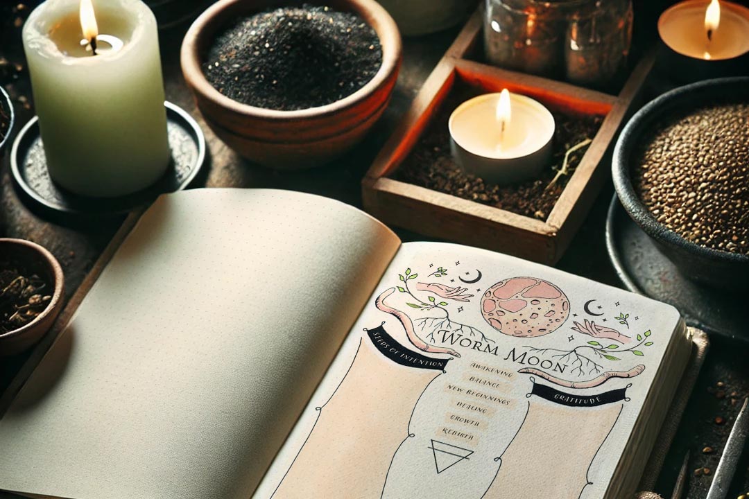 Worm Moon Journaling & Ritual