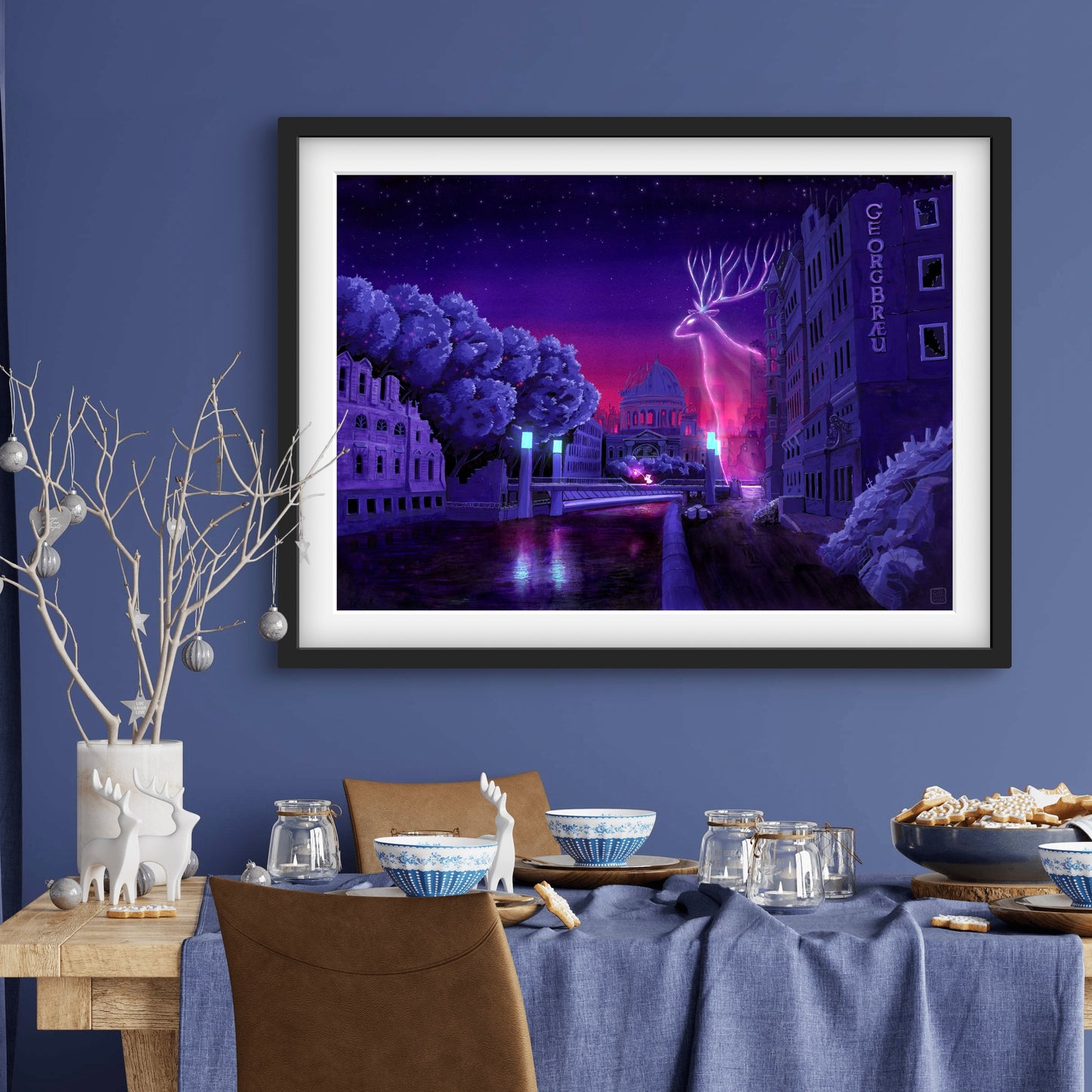 Art Print 'Home' Berlin Cathedral | 60x42cm | Gift for Berlin fans| hand signed