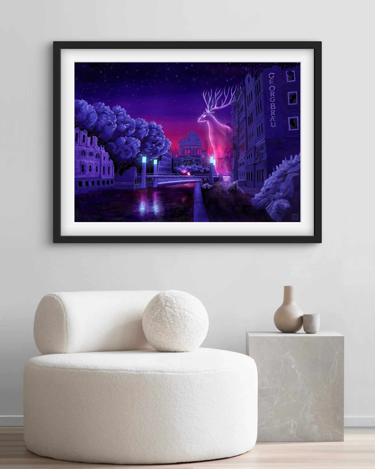 Kunstdruck 'Nach Hause' Berliner Dom | 60x42cm | handsigniert - Carasusan