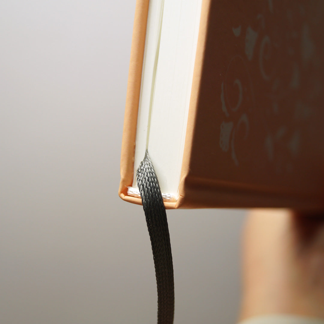 Notizbuch A5 liniert oder gepunktet | Peach Fuzz | Tagebuch Journal Boho Style
