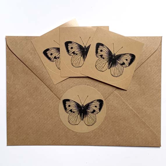 Gothic Journaling Set | 2 Notizbücher mit Punktraster | 114 passende Sticker