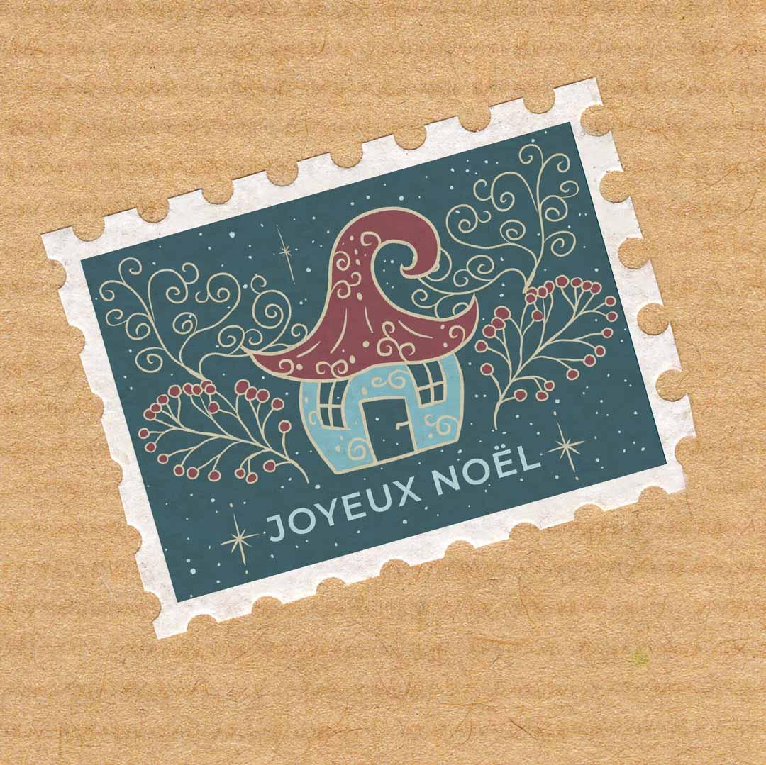 Washi-Tape-Stamps 'Weihnachten' | Sticker für Scrapbooking, Journaling und Deko - Carasusan