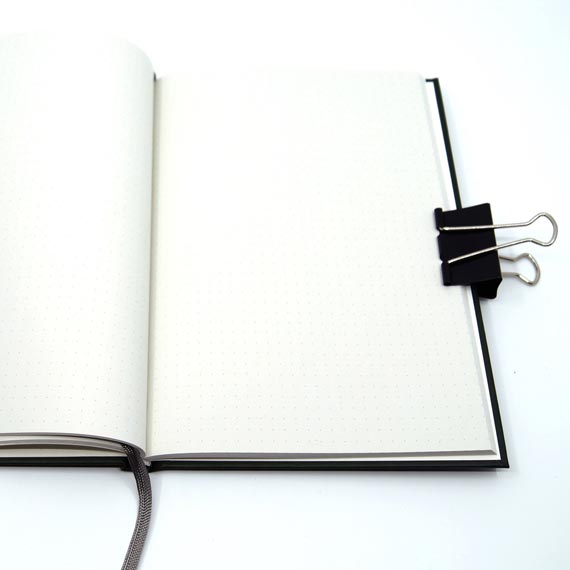 Gothic Journaling Set | 2 Notizbücher mit Punktraster | 114 passende Sticker