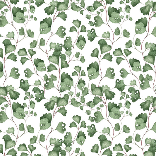 Geschenkpapier 'Botanische Farne II' 50x70cm - Carasusan