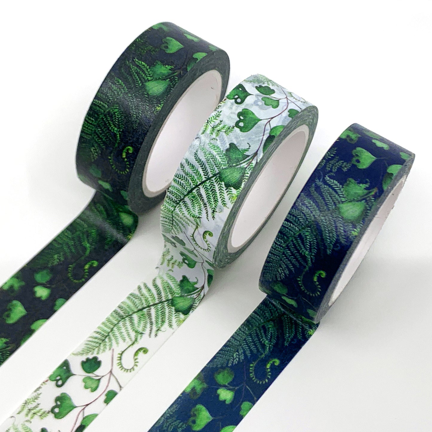 Washi Tape 'Ferns' - 10mx15mm