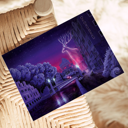 Postcard 'Home' | Berlin Cathedral | gouache