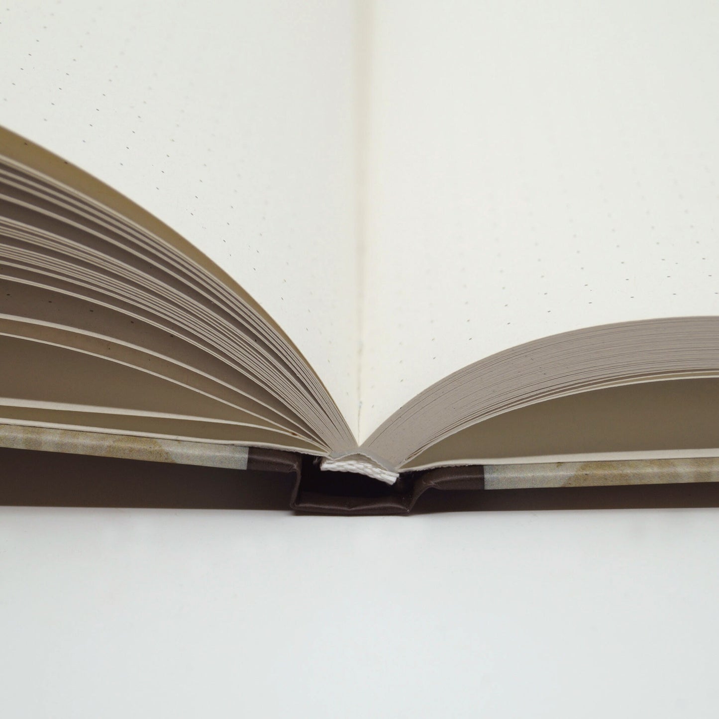 Dot grid notebook journal 'Butterfly' with ribbon marker on recycled paper
