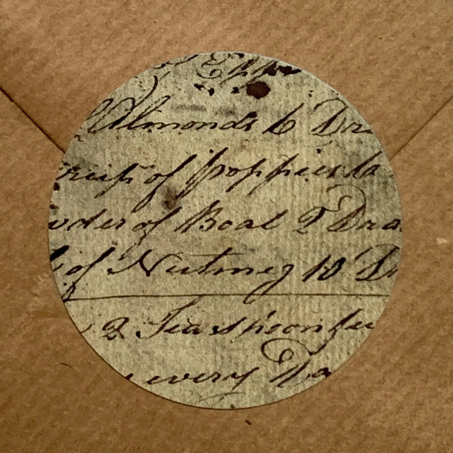 Briefsiegel 3x Schmetterling + 3x Vintage Handwriting | Dark Academia Sticker | 50mm rund - Carasusan