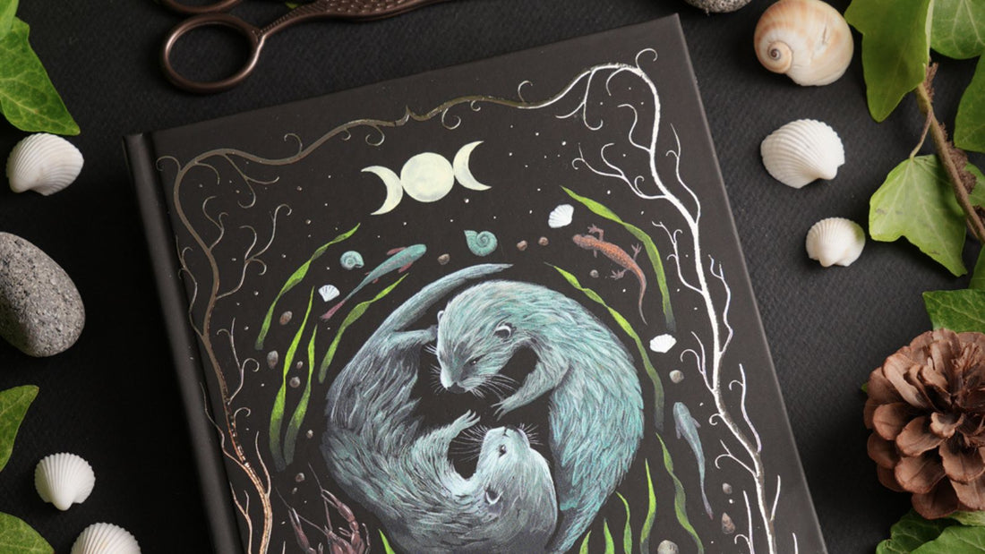 Vom Gemälde zum Journal – Die Entstehung meines neuen Otter Journals