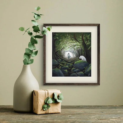 'A Promise To Keep' | Originalgemälde in Gouache | 22x25 cm - Carasusan