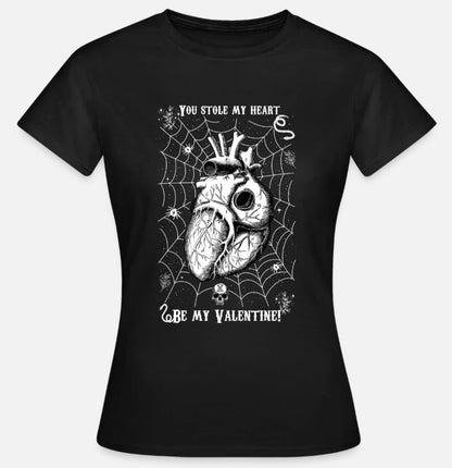 Dark Valentine Shirt "You stole my heart" | Geschenk zum Valentinstag