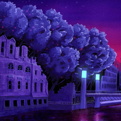 Kunstdruck 'Nach Hause' Berliner Dom | 60x42cm | handsigniert - Carasusan