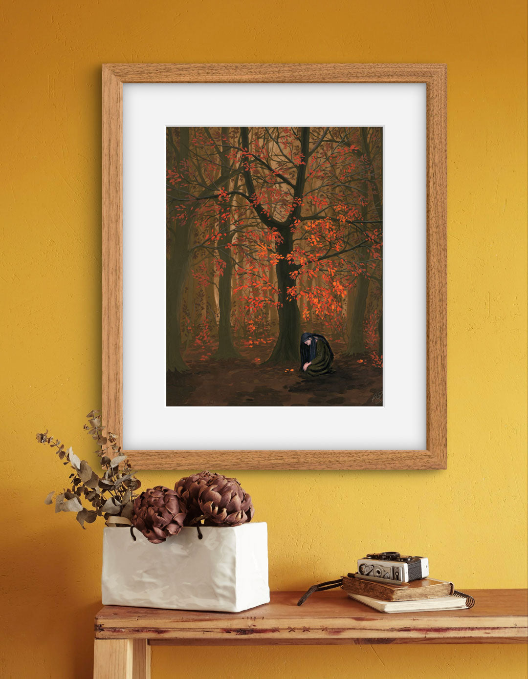 'It's About Keeping Ourselves Safe' | Originalgemälde Gouache | 26x33 cm