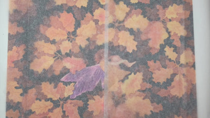 Autumn Fairy - Watercolor painting Fine Art Print 37x29cm - hand signed