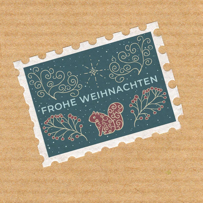 Washi-Tape-Stamps 'Weihnachten' | Sticker für Scrapbooking, Journaling und Deko - Carasusan
