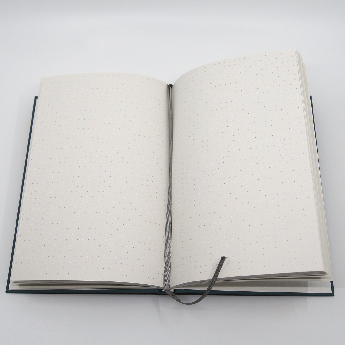 Dot grid journal 'Seahorse' - Notebook with ribbon marker on recycled paper
