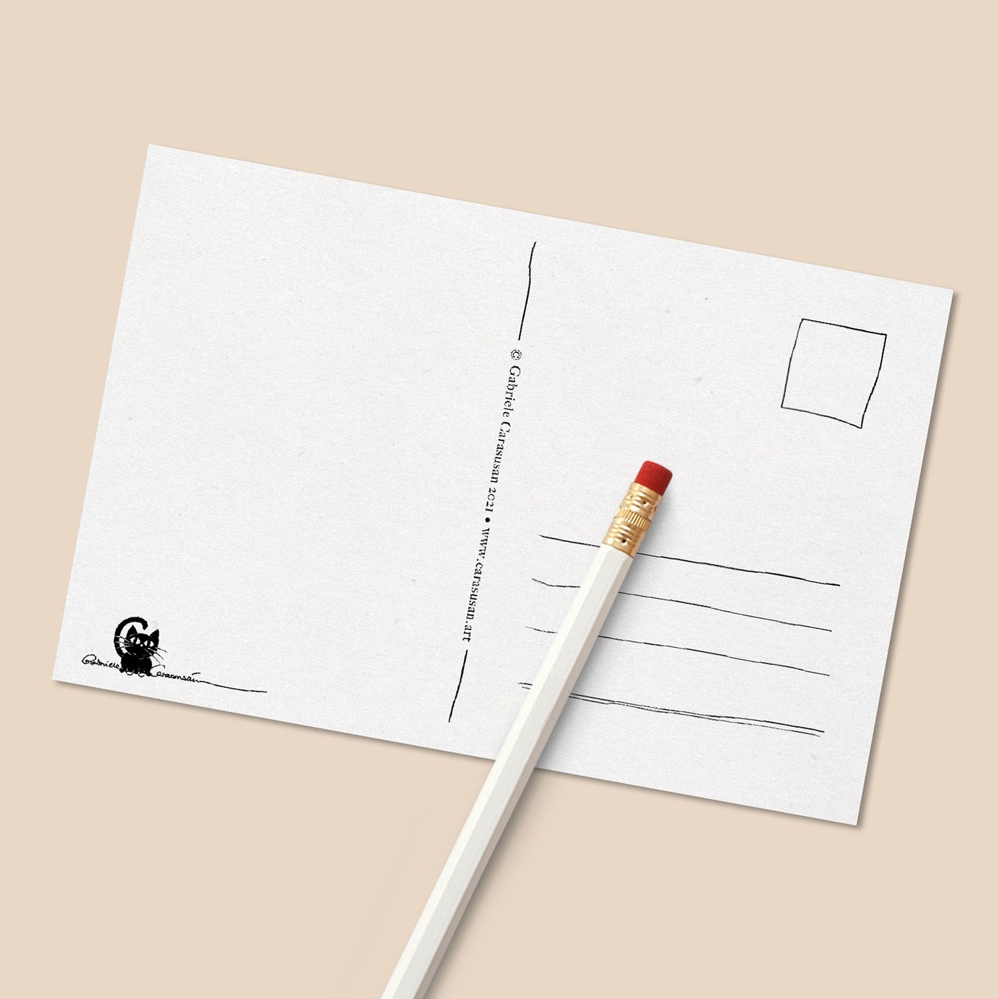 Postkarte Seepferdchen und Meerestiere | DinA6 | Postkarte mit Spruch | Achtsamkeit Mut machen