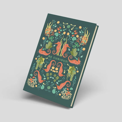 Journaling Set Seepferdchen - Din A5 Journal und 78 passende Sticker - Carasusan