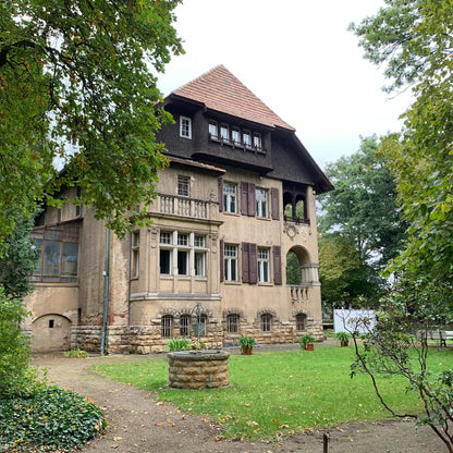Kunstdruck 'Halloweenparty' auf feinem Aquarellpapier - handsigniert - Lustige Gespenster und Kürbisgesichter - Carasusan
